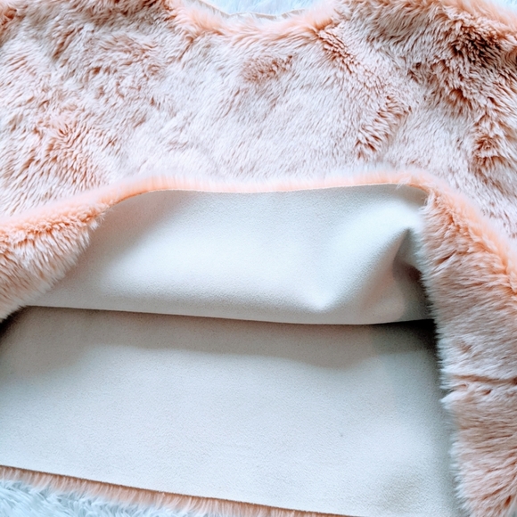 Zara Faux Fur Sweater Shirt - Picture 7 of 12